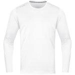 JAKO Sport-Langarmshirt Run 2.0 (100% Polyester, atmungsaktiv) weiss Jungen